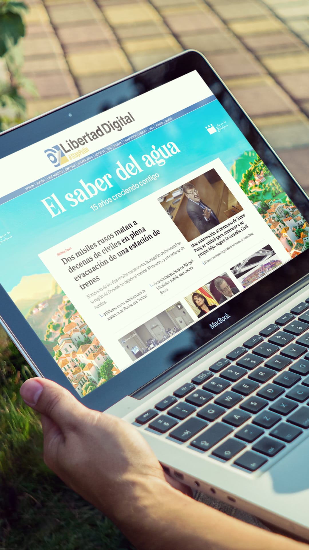 Diseño de cartelería Aguas de Benahavís - Detalle 2