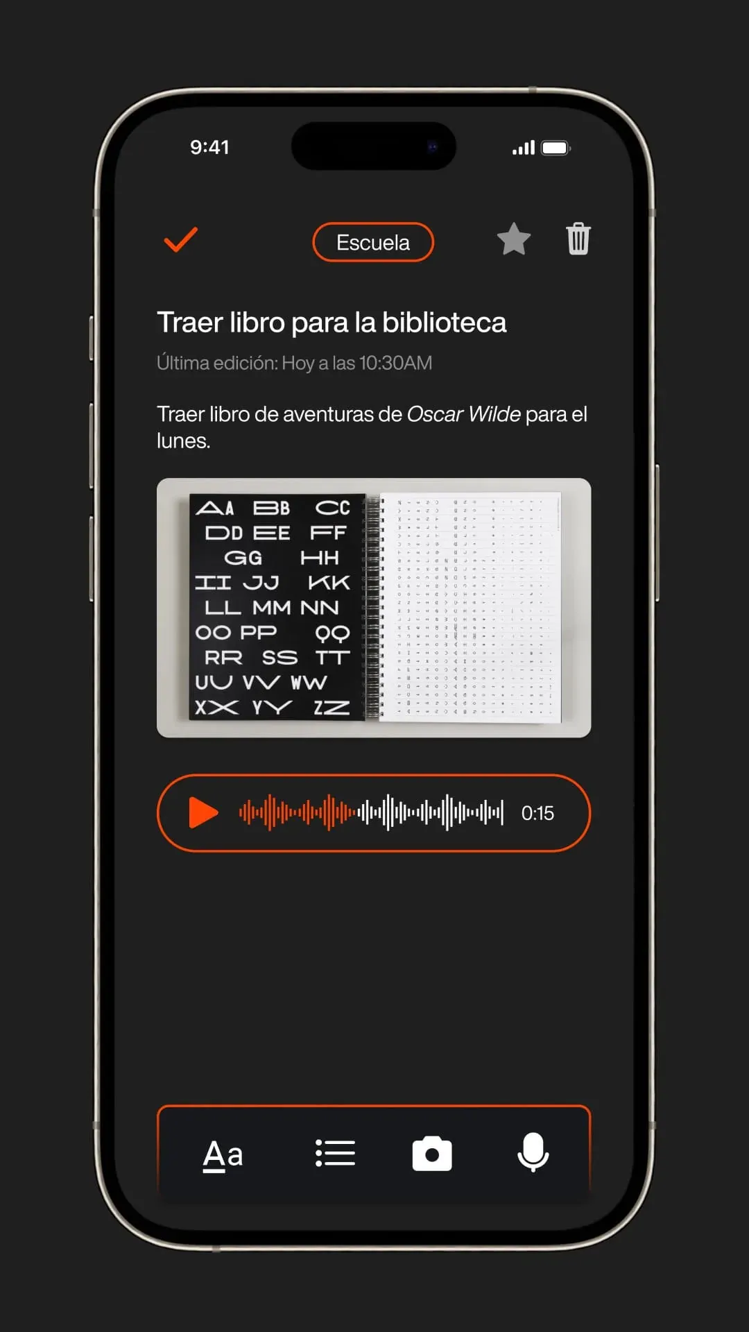 Nook - Configuración de privacidad y sincronización