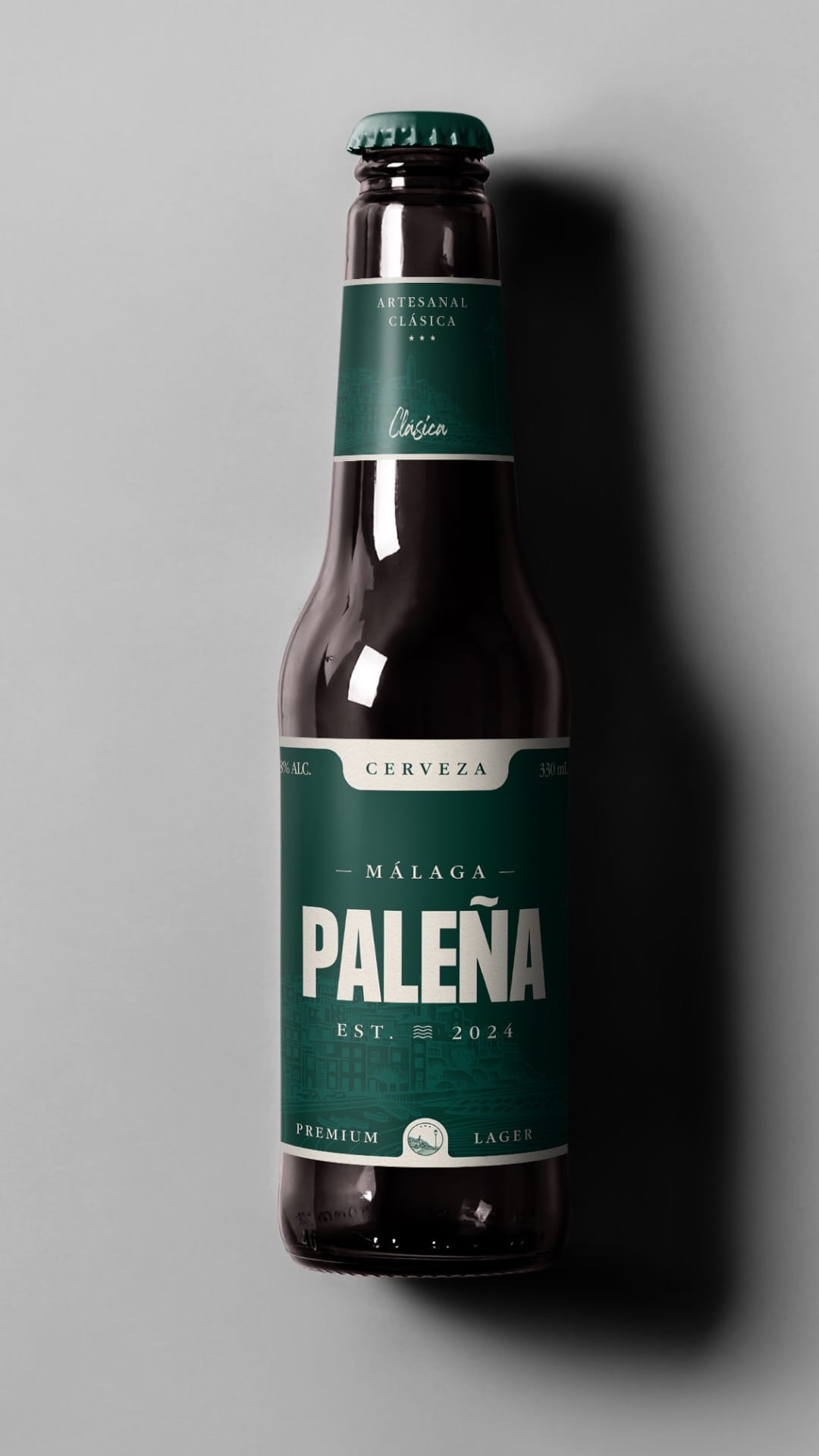 Cerveza Paleña - Logotipo y detalles de marca 1