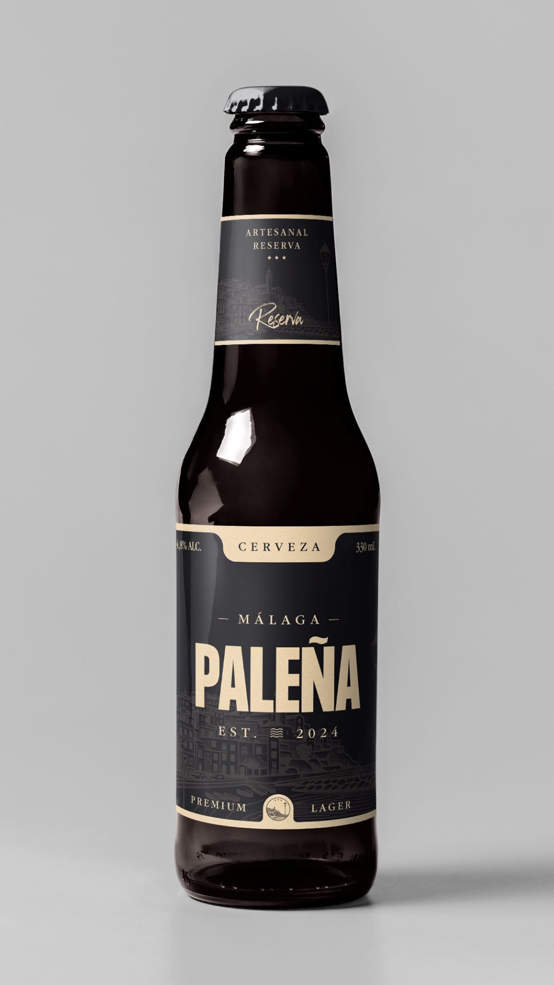 Cerveza Paleña - Logotipo y detalles de marca 2